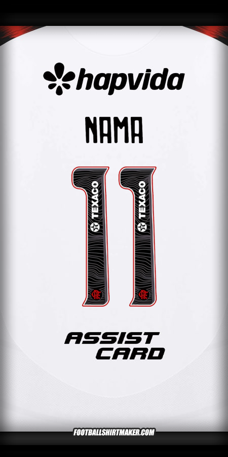 Jersey Flamengo 2025 Alternatif -  nama - 11