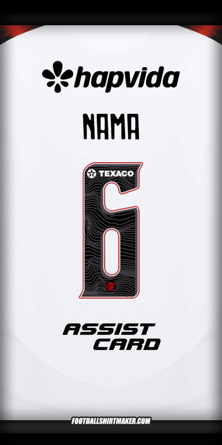 Jersey Flamengo 2025 Alternatif -  nama - 6
