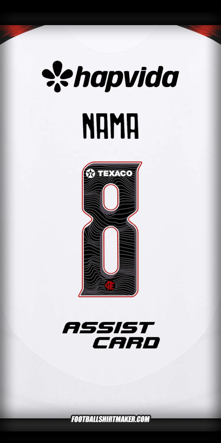 Jersey Flamengo 2025 Alternatif -  nama - 8