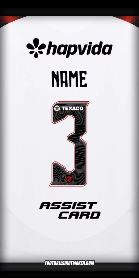 Jersey Flamengo 2025 Away -  name - 3