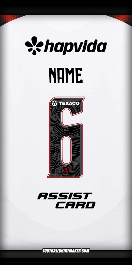 Shirt Flamengo 2025 Away -  name - 6