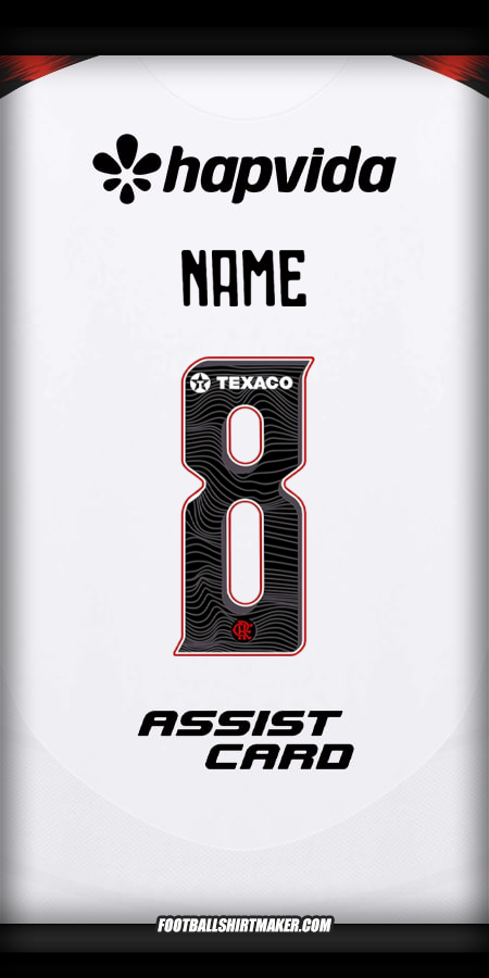 Trikot Flamengo 2025 Auswärts -  name - 8