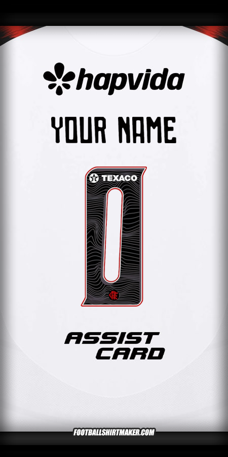 Jersey Flamengo 2025 II -  your name - 0