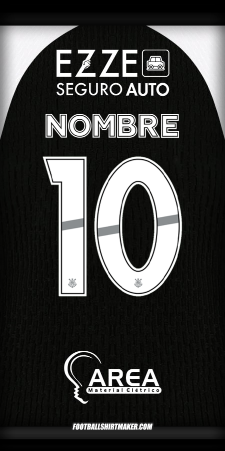 Camiseta Corinthians 2025/2026 Visita -  nombre - 10