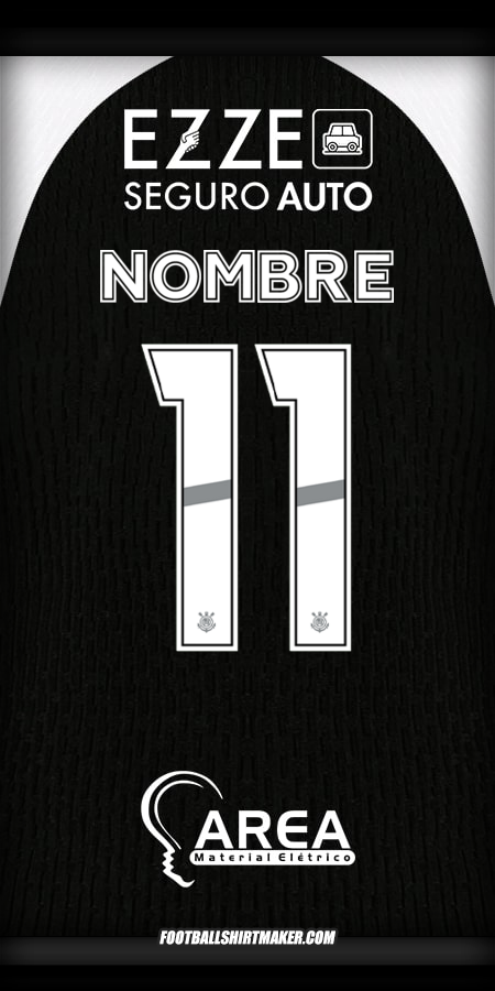 Camiseta Corinthians 2025/2026 Visita -  nombre - 11