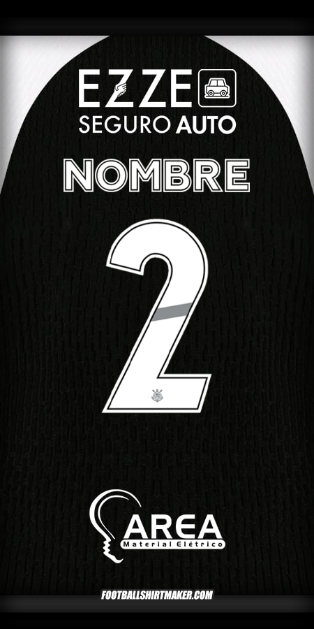 Camiseta Corinthians 2025/2026 Visita -  nombre - 2