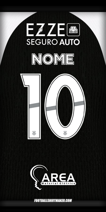 Camisa Corinthians 2025/2026 Alternativa -  nome - 10