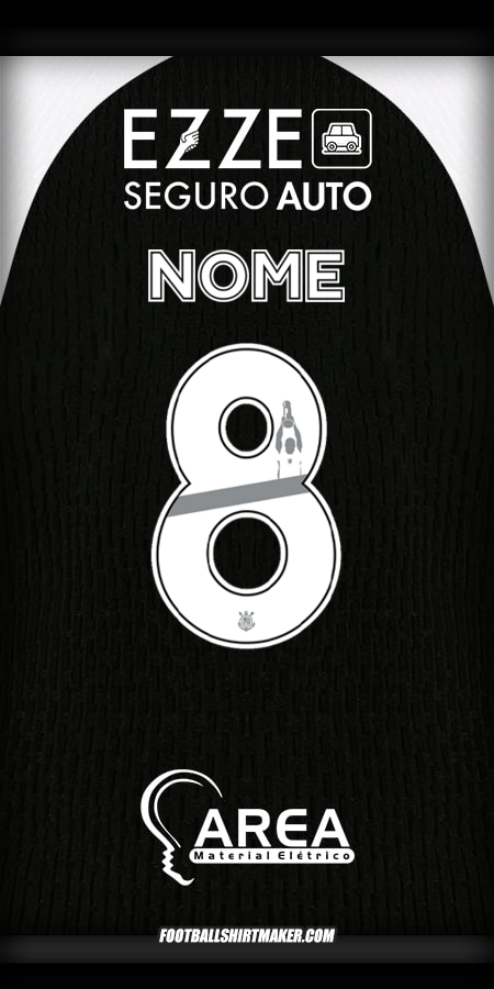 Camisa Corinthians 2025/2026 Alternativa -  nome - 8
