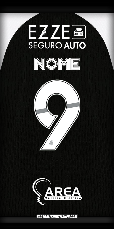 Maglia Corinthians 2025/2026 Seconda -  nome - 9
