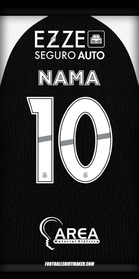 Jersey Corinthians 2025/2026 Alternatif -  nama - 10