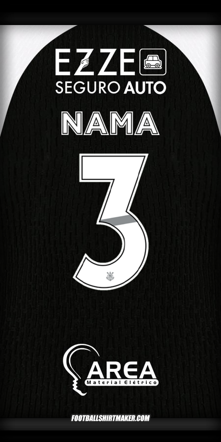 Jersey Corinthians 2025/2026 Alternatif -  nama - 3