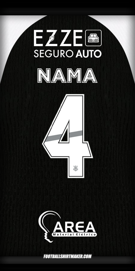 Jersey Corinthians 2025/2026 Alternatif -  nama - 4