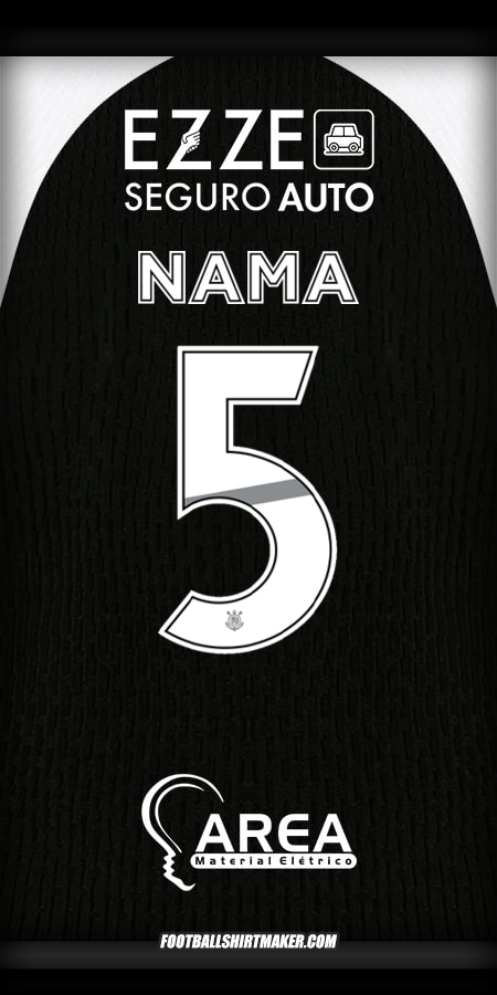 Jersey Corinthians 2025/2026 Alternatif -  nama - 5