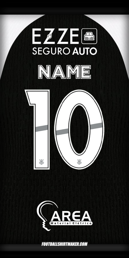 Trikot Corinthians 2025/2026 Auswärts -  name - 10