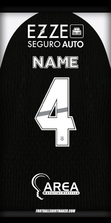 Trikot Corinthians 2025/2026 Auswärts -  name - 4