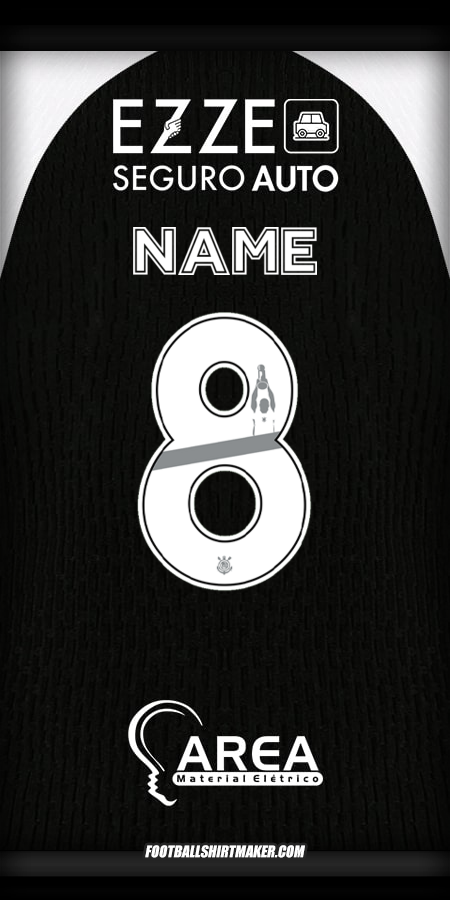 Shirt Corinthians 2025/2026 Away -  name - 8