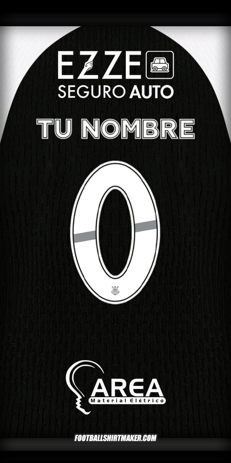 Jersey Corinthians 2025/2026 Visita -  tu nombre - 0