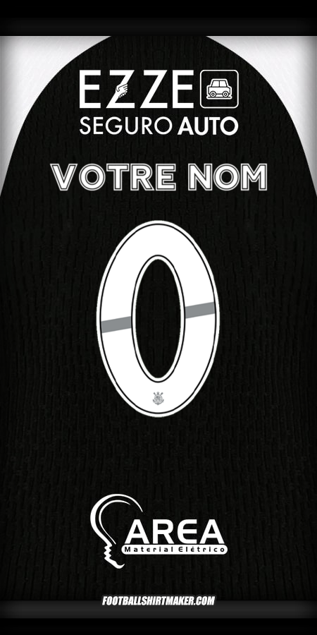 Maillot Corinthians 2025/2026 II -  votre nom - 0