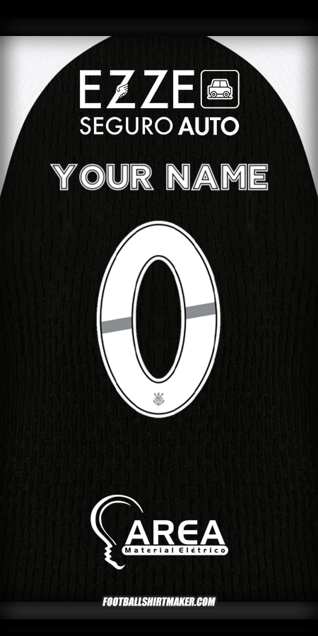 Shirt Corinthians 2025/2026 II -  your name - 0