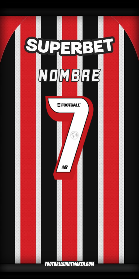 Jersey Sao Paulo FC 2025 Visita -  nombre - 7