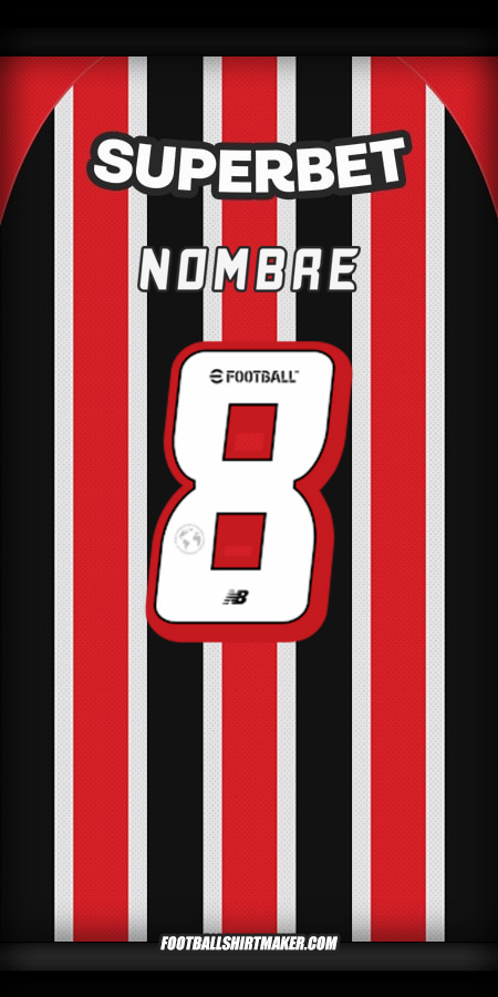 Jersey Sao Paulo FC 2025 Visita -  nombre - 8