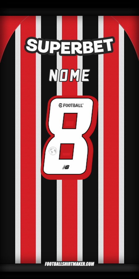 Maglia Sao Paulo FC 2025 Seconda -  nome - 8