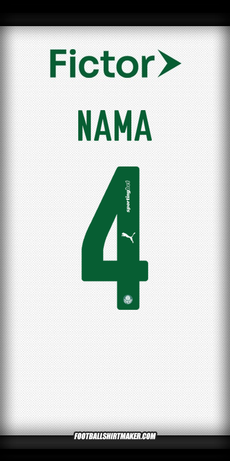 Jersey Palmeiras 2025 Alternatif -  nama - 4