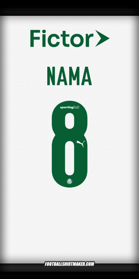 Jersey Palmeiras 2025 Alternatif -  nama - 8