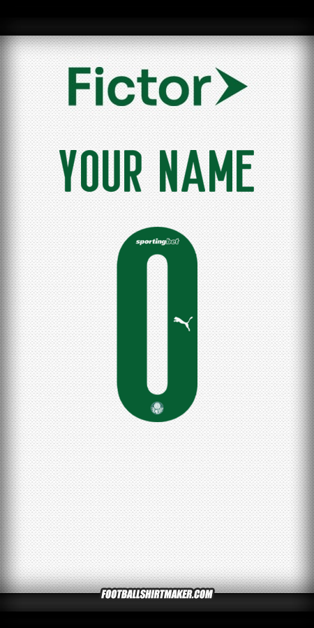 Shirt Palmeiras 2025 II -  your name - 0
