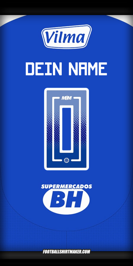 Trikot Cruzeiro 2025 -  dein name - 0