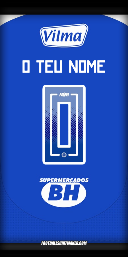 Camisola Cruzeiro 2025 -  o teu nome - 0