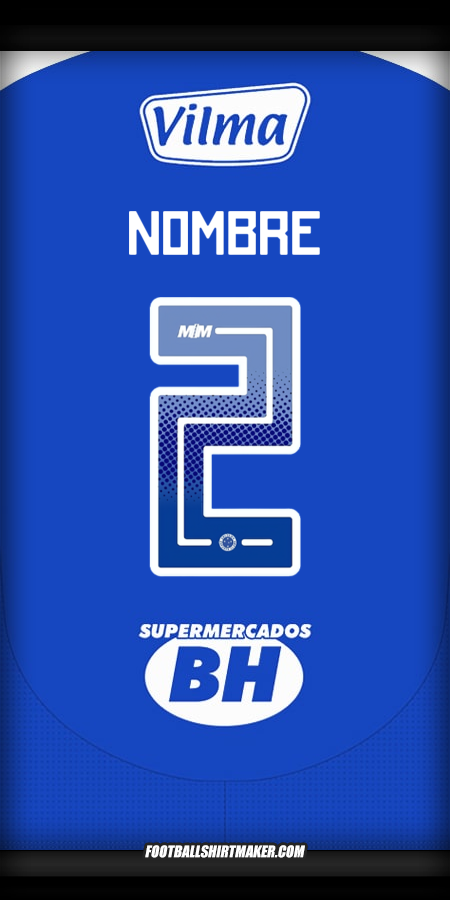 Jersey Cruzeiro 2025 -  nombre - 2