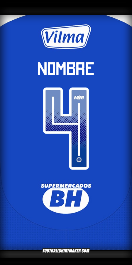Jersey Cruzeiro 2025 -  nombre - 4