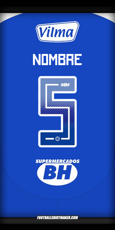 Jersey Cruzeiro 2025 -  nombre - 5
