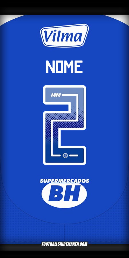 Maglia Cruzeiro 2025 -  nome - 2