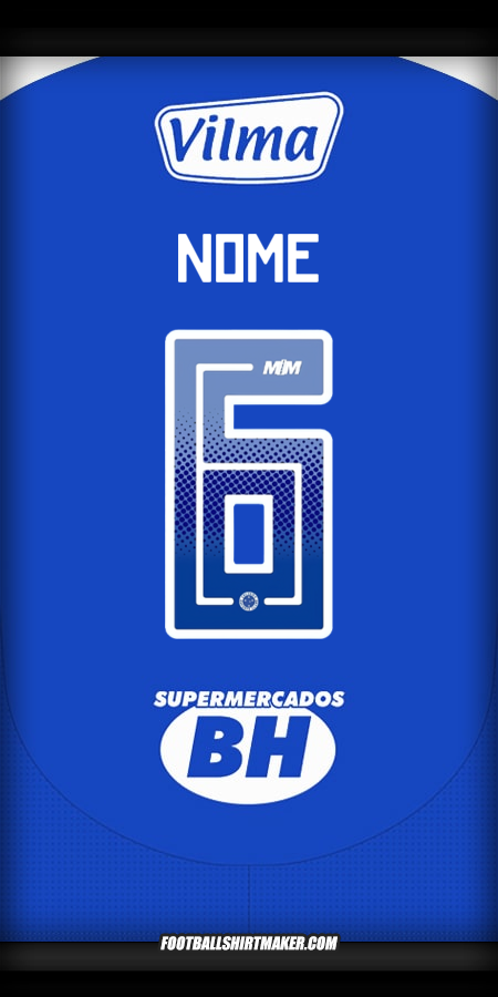 Maglia Cruzeiro 2025 -  nome - 6