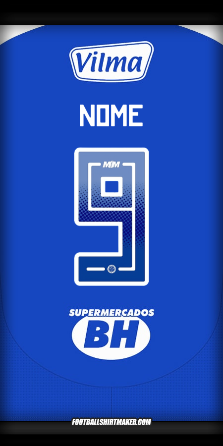 Maglia Cruzeiro 2025 -  nome - 9