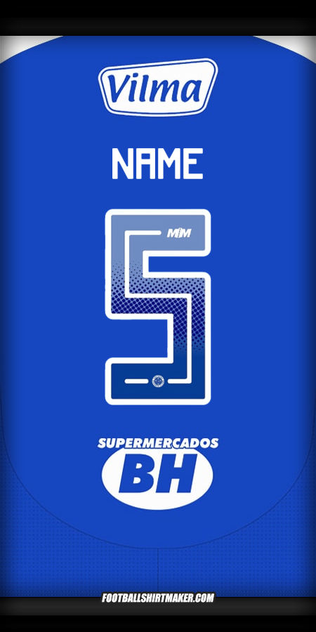 Shirt Cruzeiro 2025 -  name - 5