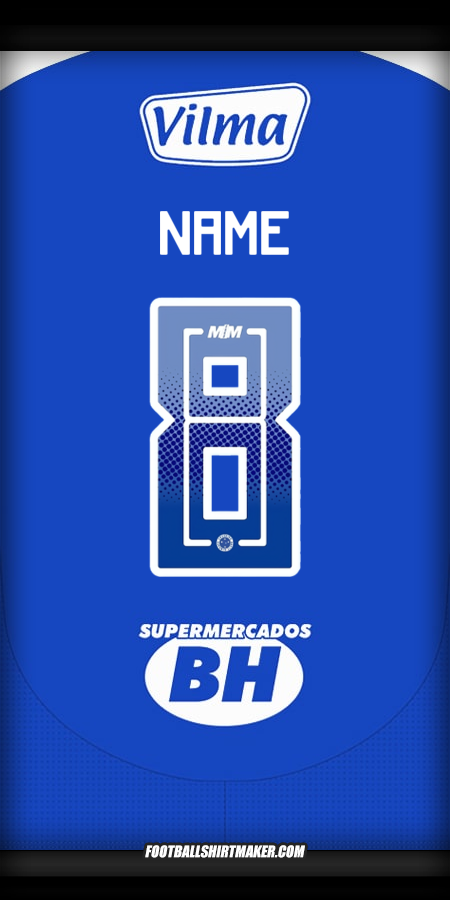 Shirt Cruzeiro 2025 -  name - 8
