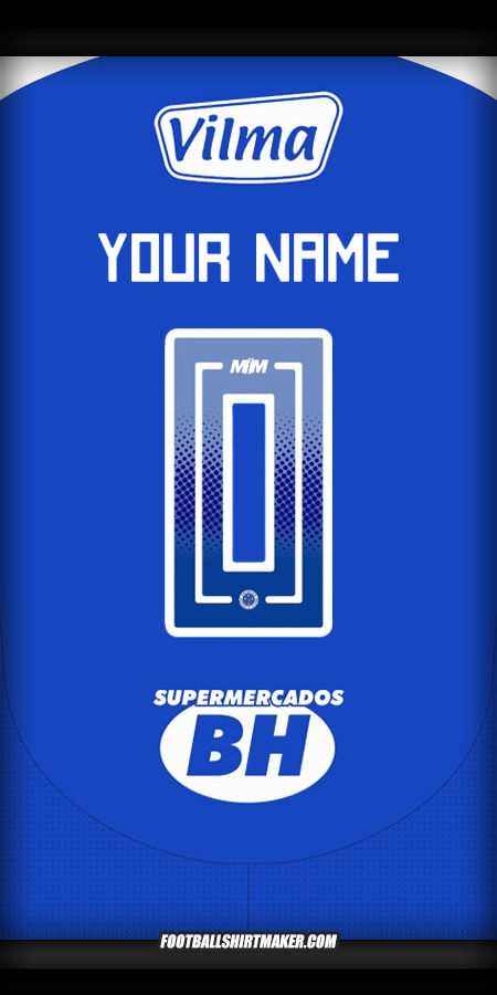 Jersey Cruzeiro 2025 -  your name - 0