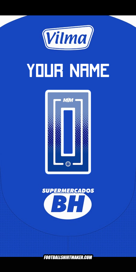 Jersey Cruzeiro 2025 -  your name - 0