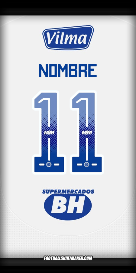 Jersey Cruzeiro 2025 Visita -  nombre - 11