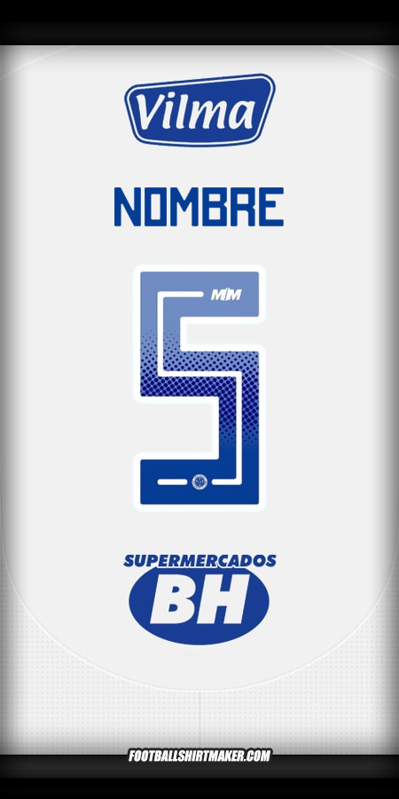 Jersey Cruzeiro 2025 Visita -  nombre - 5
