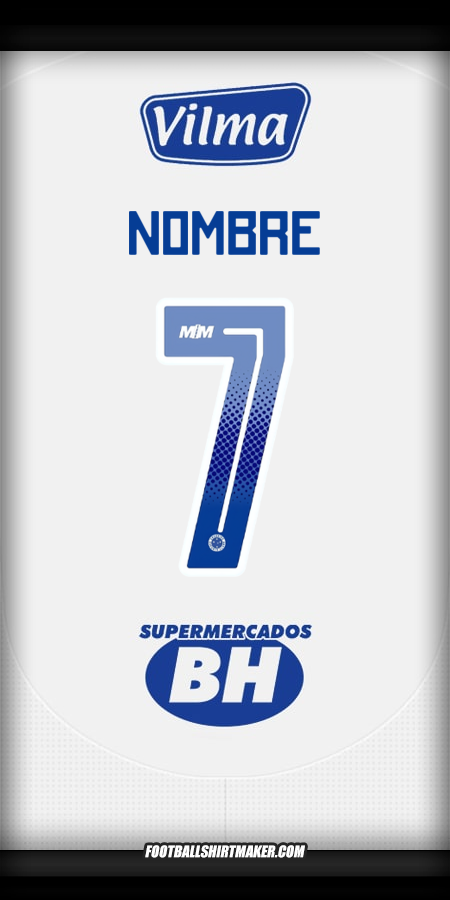 Jersey Cruzeiro 2025 Visita -  nombre - 7