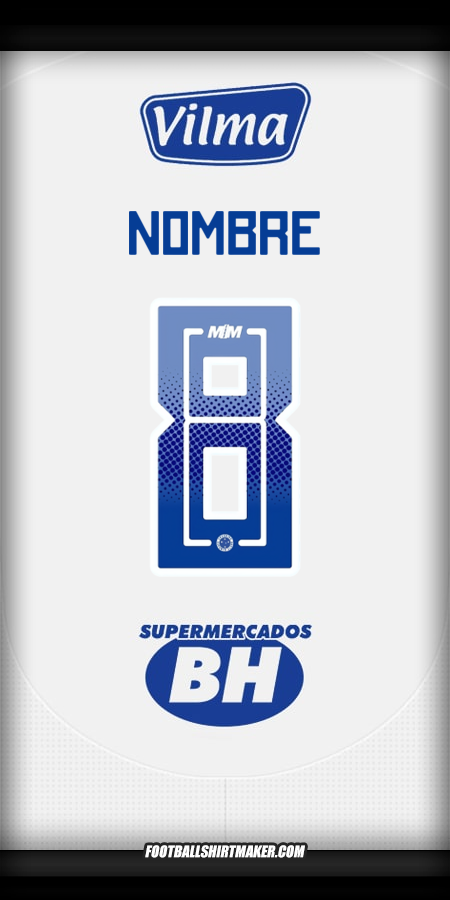 Jersey Cruzeiro 2025 Visita -  nombre - 8