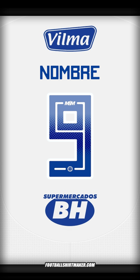 Jersey Cruzeiro 2025 Visita -  nombre - 9