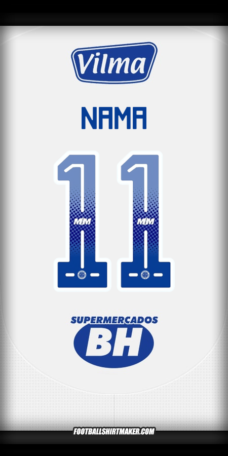 Jersey Cruzeiro 2025 Alternatif -  nama - 11