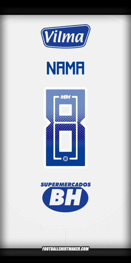 Jersey Cruzeiro 2025 Alternatif -  nama - 8