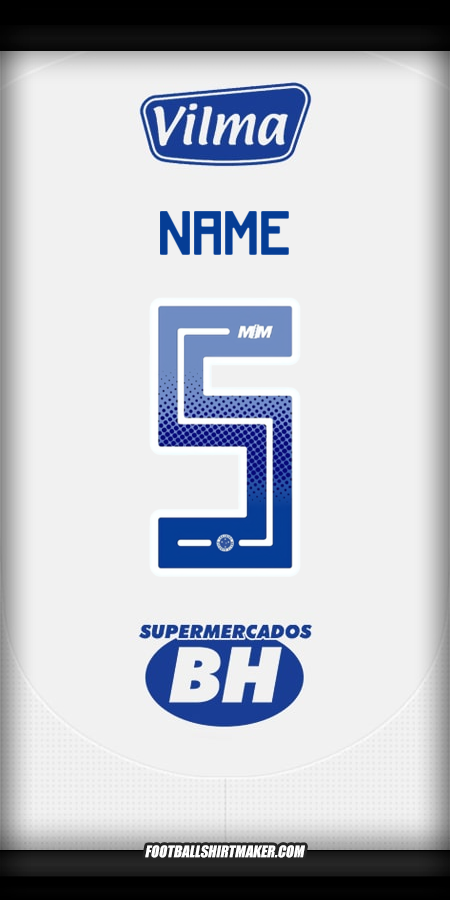 Shirt Cruzeiro 2025 Away -  name - 5