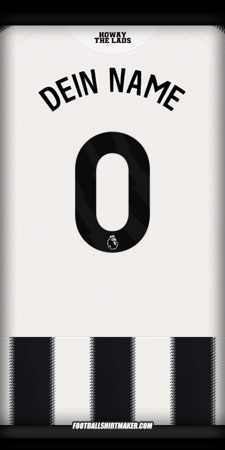 Trikot Newcastle United FC 2025/2026 -  dein name - 0